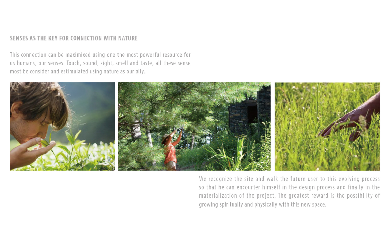 Sencee as the key connection with nature